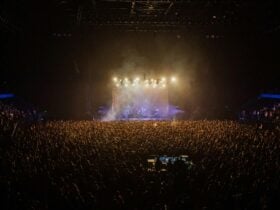 A shot of the crowd at Ocean Alley