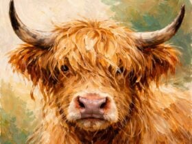 Highland Cow natural