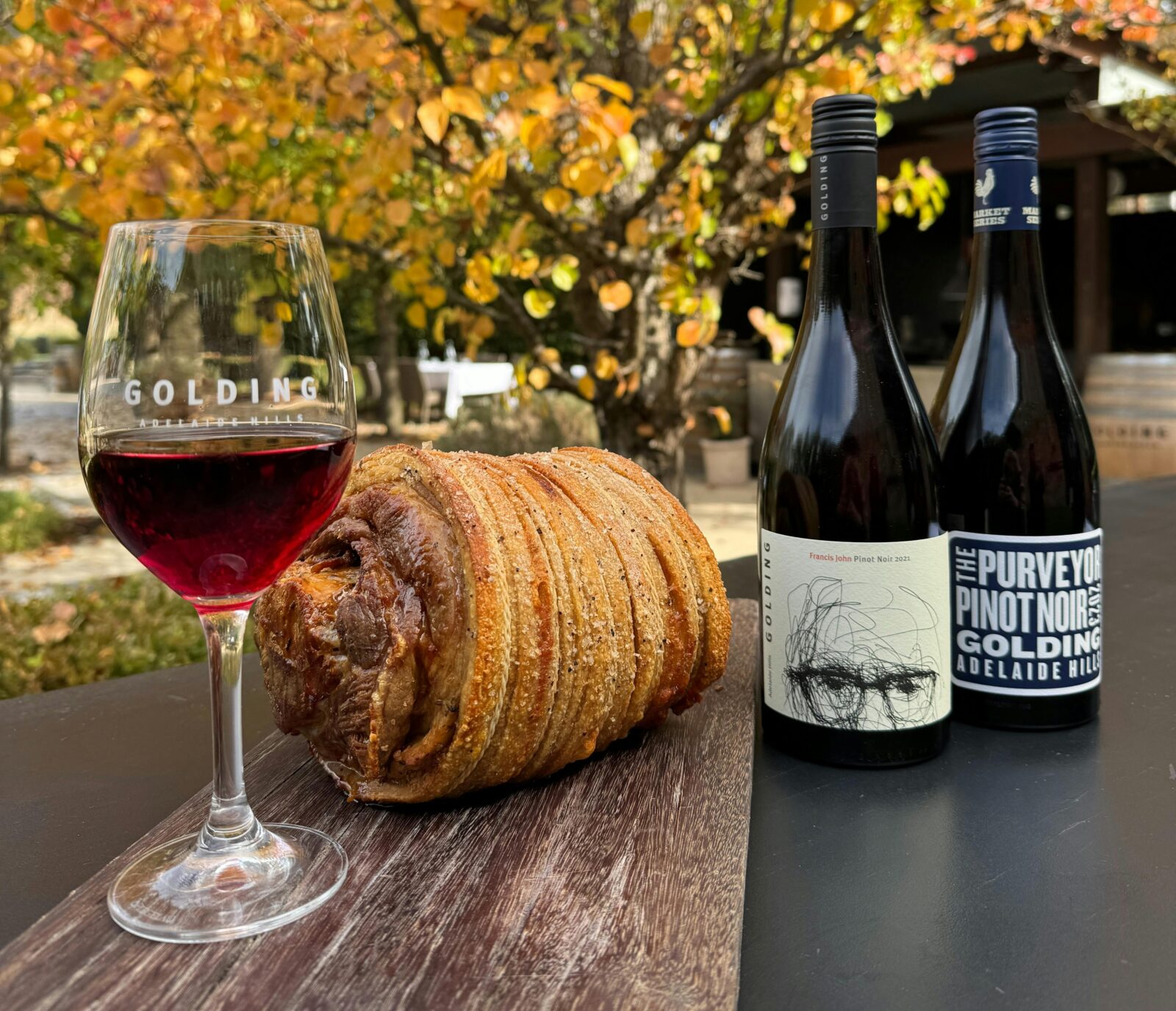 Porchetta and Pinot