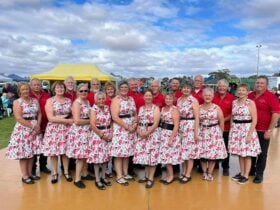 Demo dance group at Waikerie