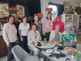 Robyn, Marg, Ronnie, Jill, Cathy, Elise, Margaret, Kathey (crayfish) Nesla & Heather invite you.