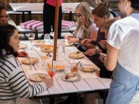 Roma piazza group dining