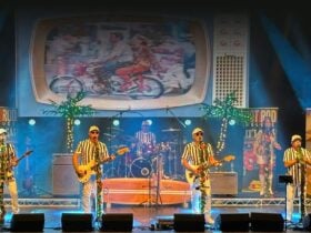 The Australian Beach Boys on stage