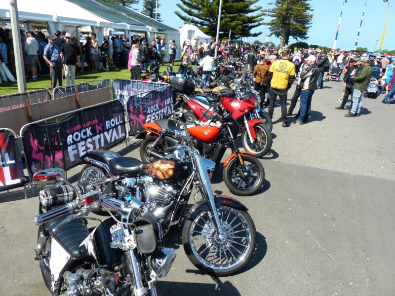 Bikes on Display