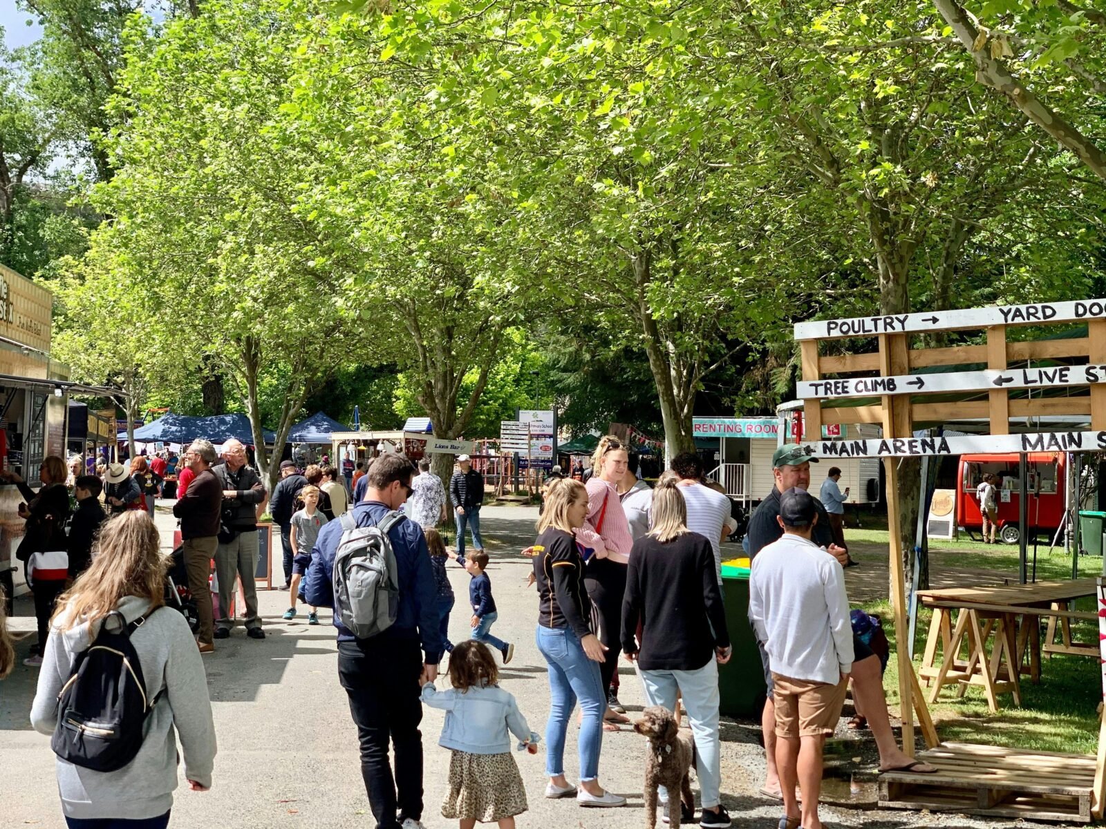 Large crowds attending Uraidla Show day