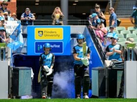 Player's tunnel at Adelaide Oval