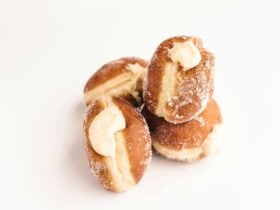Made from scratch this homemade vanilla bean custard is hands down Browns number #1 seller