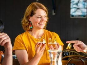 Flavour Logic leading a beer tasting workshop