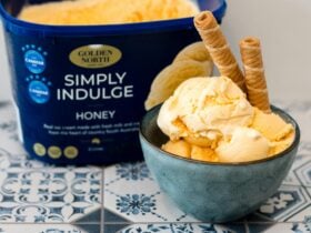 Golden North Honey Ice-cream