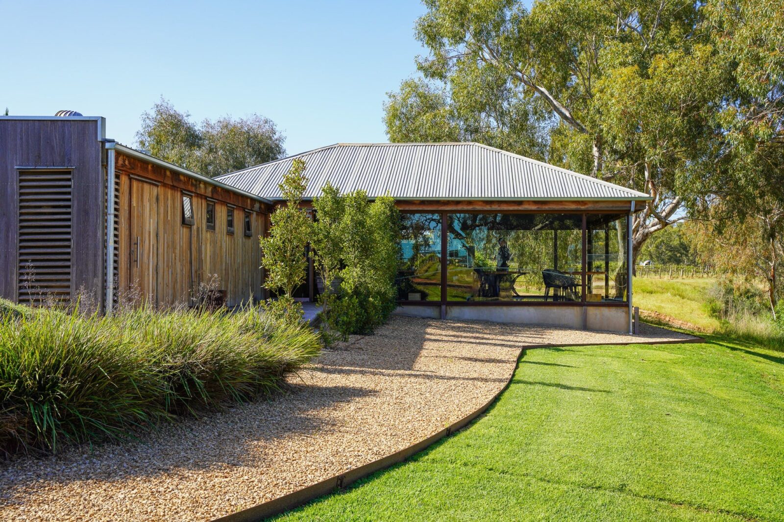 Hentley Farm Restaurant Exterior