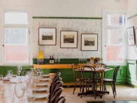 Upstairs dining