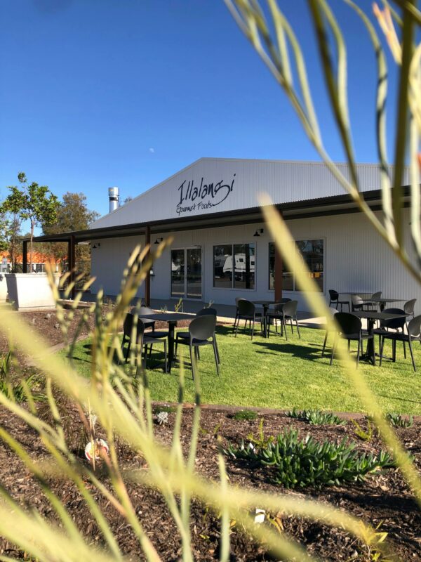 Our new garden & cafe