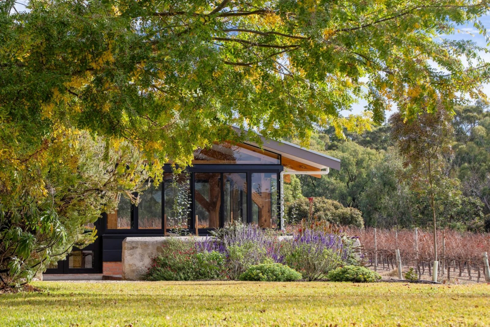Enjoy lunch in the new Garden Room at Lobethal Road Wines