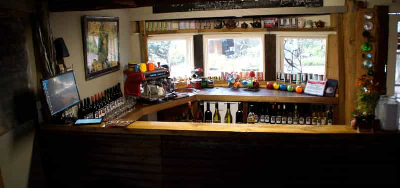 Wine tasting and sales area