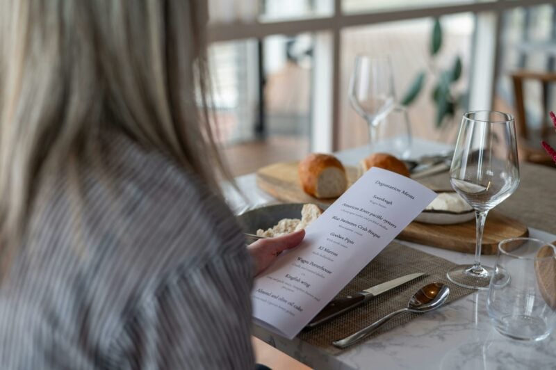 Samphire Restaurant - Kangaroo Island