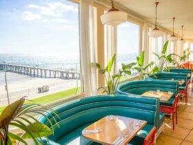 Beachfront dining