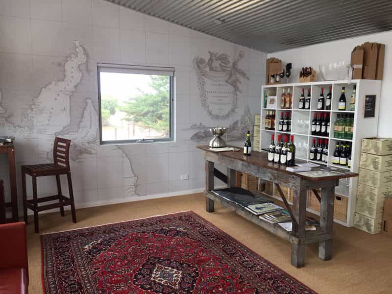 ALtenative view of inside of Cellar Door