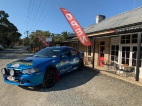 Rally car