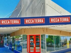 Ricca Terra Wine Room Outside