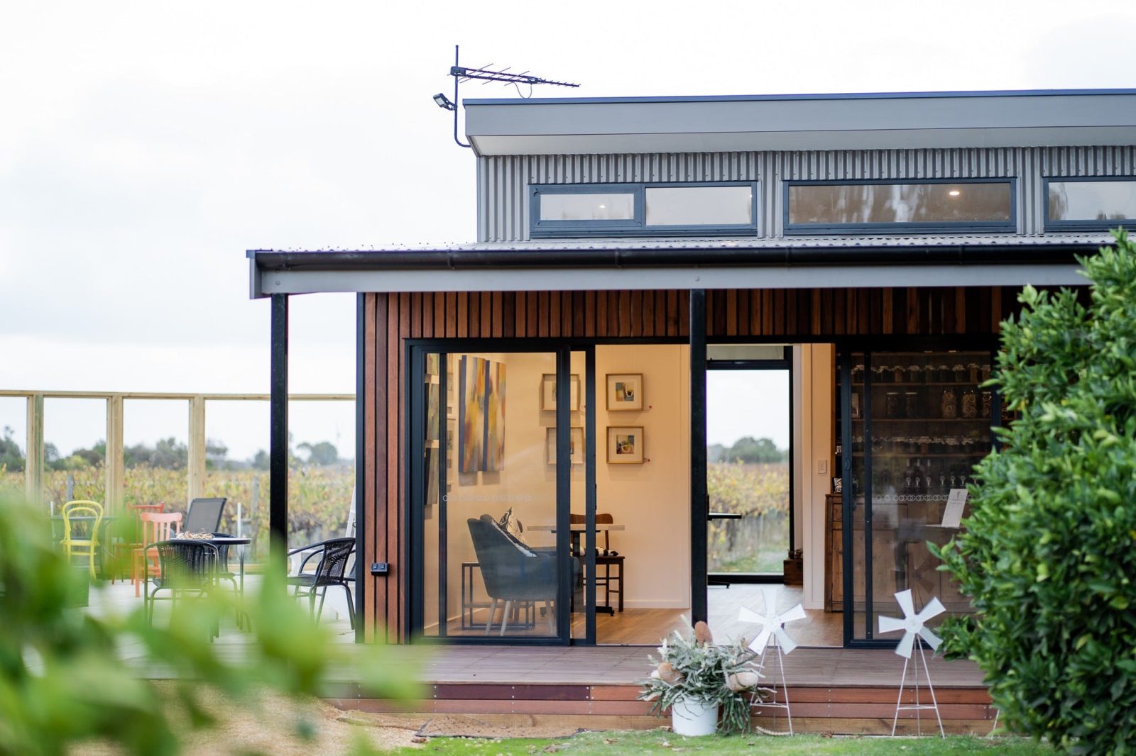 Our front door at windsong wines