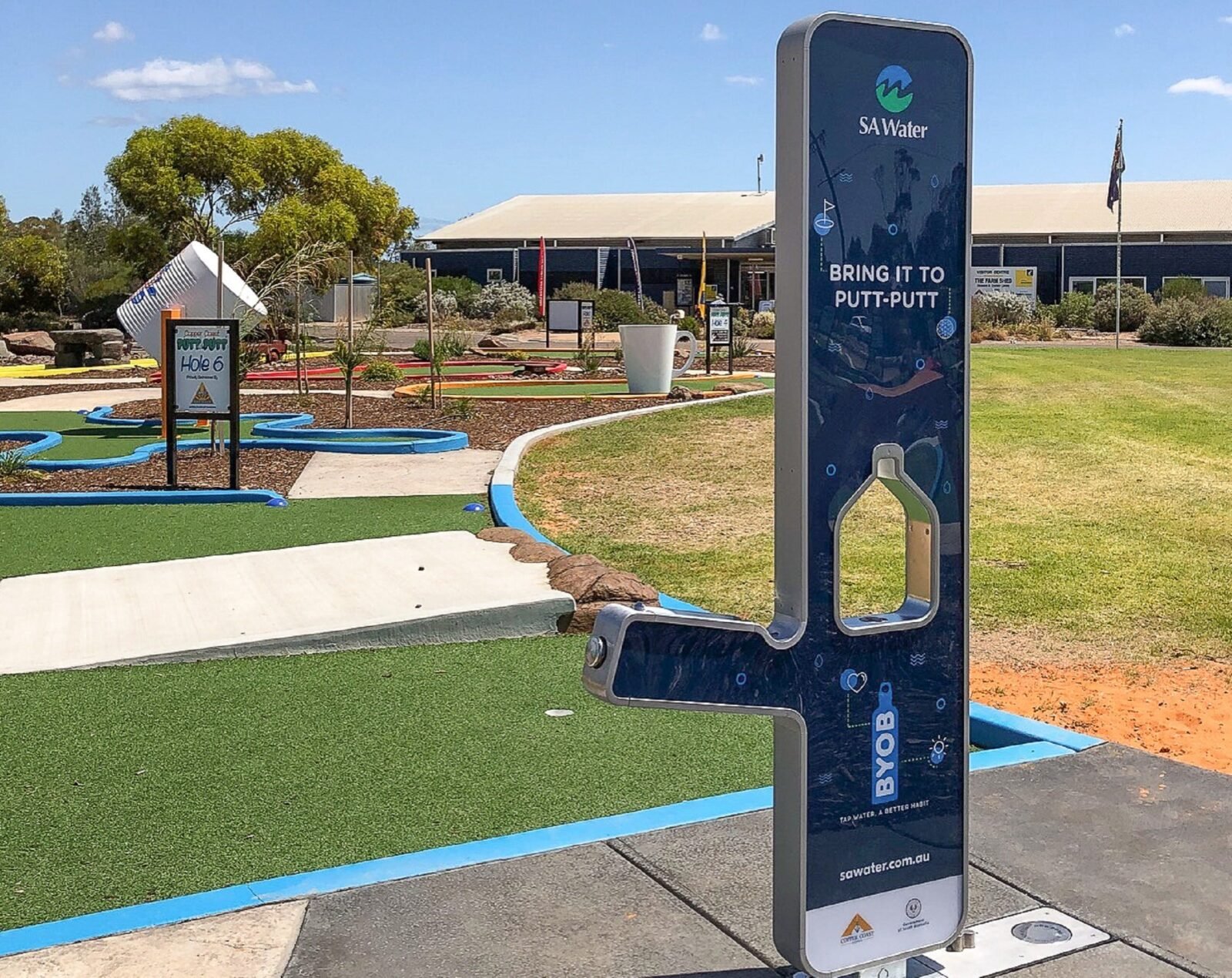 Drinking Fountain and BYOB refill station, Kadina