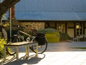 Bike in front of Barossa Visitor Centre