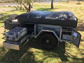 Tough off road camper easy to setup
