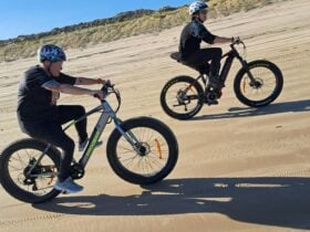 Feeling the freedom of beach riding