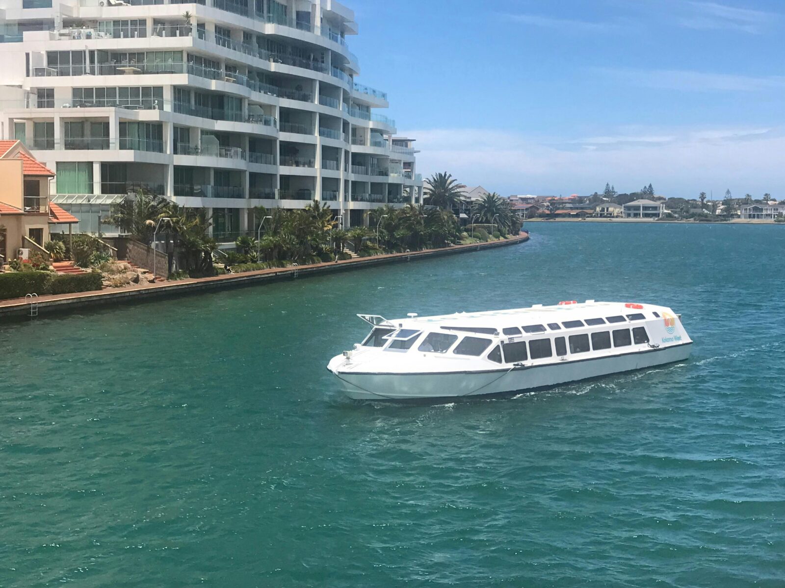 Boat in action