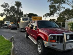 Photo of the two fishing charter boats