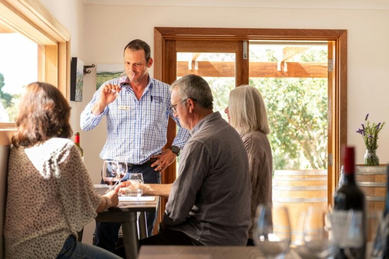 Red Wine Tasting with winemaker at Sussex Squire Wines in the Clare Valley