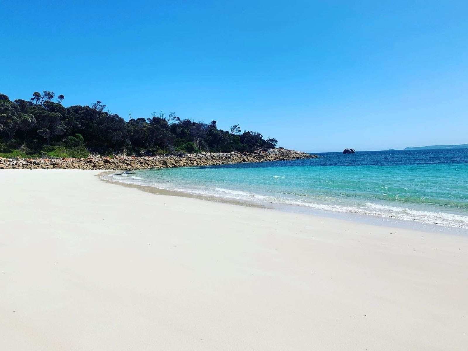 Emita Beach a short walk from the beach house