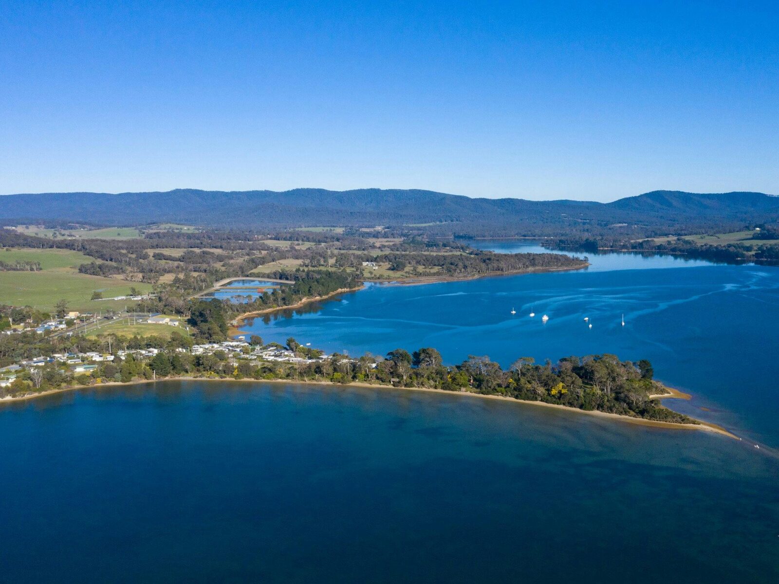Overview of Beauty Point Tourist Park