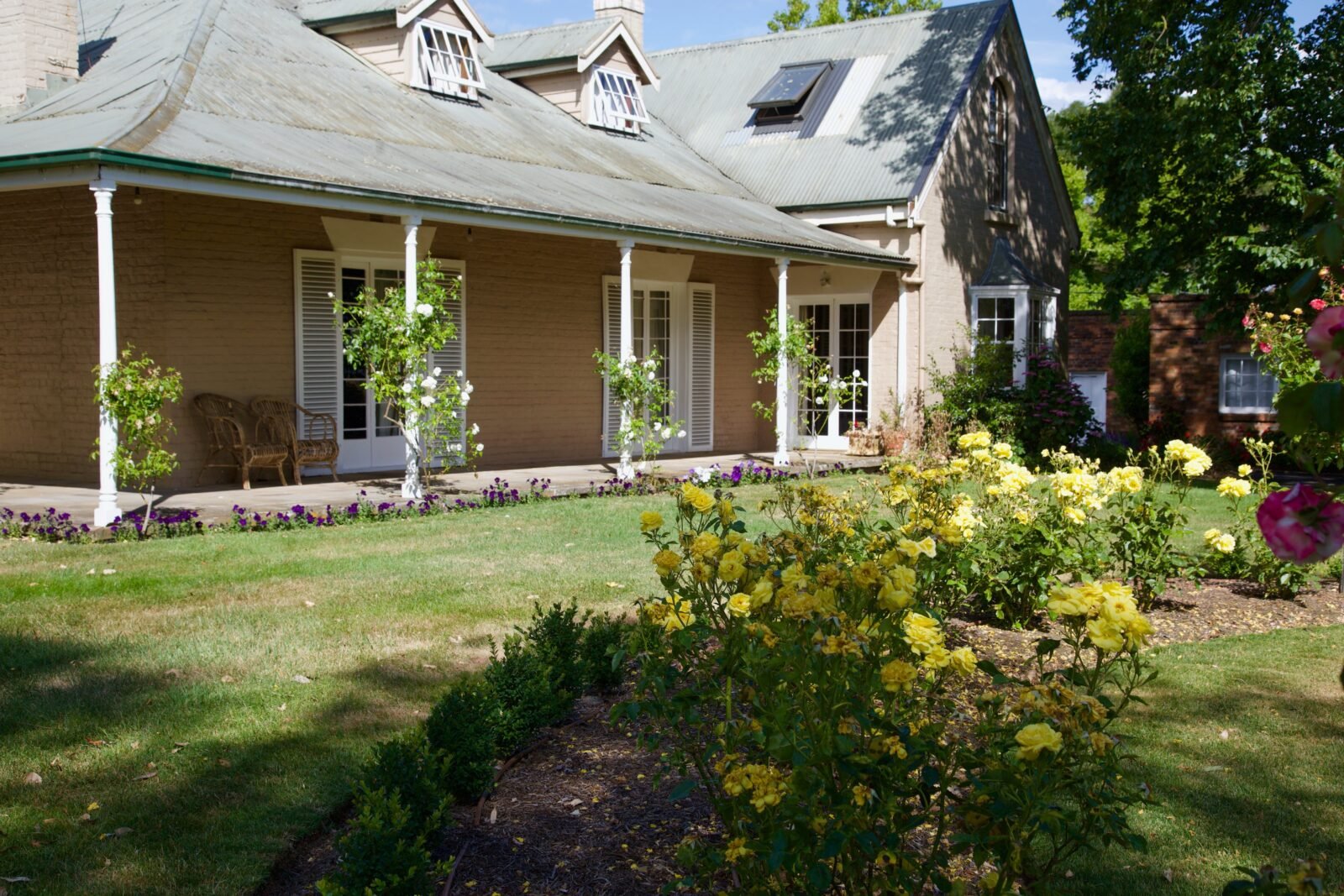 The old house, accommodation for up to 7 guests. Evandale