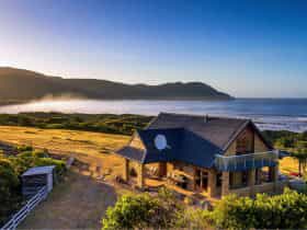 Cloudy Bay Villa - Aerial view