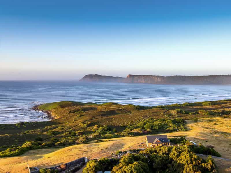 Cloudy Bay Villa - Aerial vista
