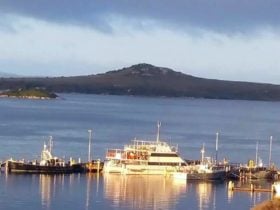 View to Lady Barron Port