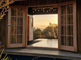 Sauna Front Door