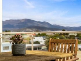 Self contained apartment views to Mount Wellington