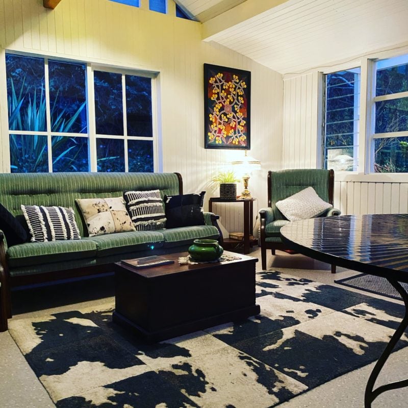 One of two living spaces there is space for peace and quiet