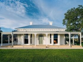 Beautifully restored 1840s Georgian Homestead featuring 3 queen suites and traditional study.