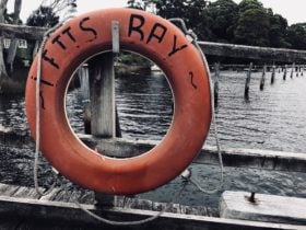 Jetty and waterfrontage at Lettes Bay