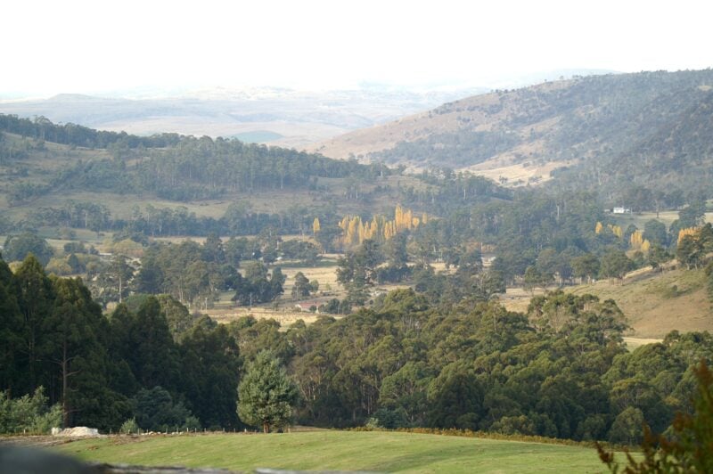 View over the Valley from Sassafras Springs