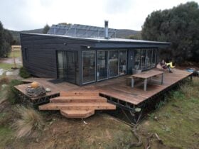 Sawyers Bay shacks