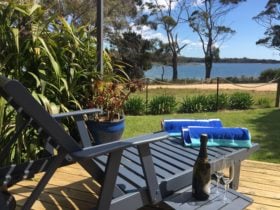 Panoramic views of the picturesque Bay of Fires