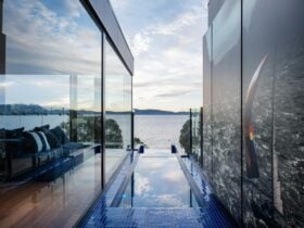 heated pool