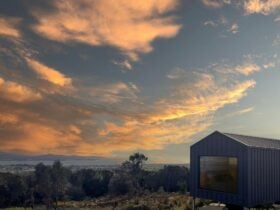 Escape at The George Tasmania Eco-Pod Accommodation with ocean views