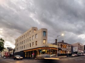 Iconic new apartment building