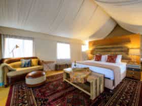 Luxury glamping