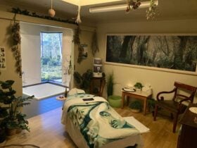 Spacious and welcoming treatment room